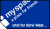 Konk West New Page with MySpace.com